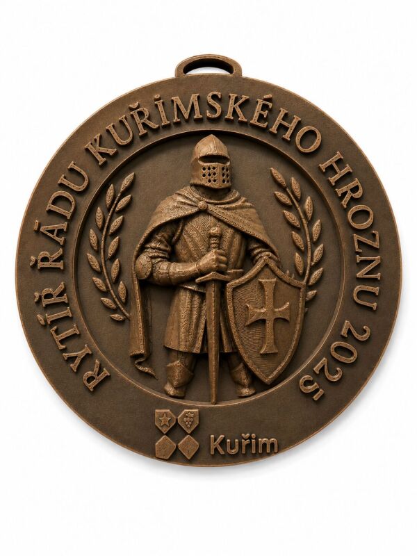 Pamětní 3D medaile – Kuřim